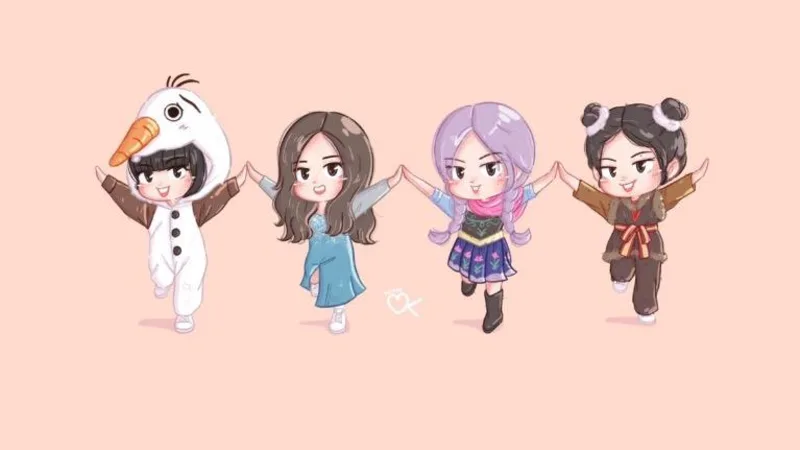 Đoán Tên Thành Viên BLACKPINK Qua Hình Ảnh Chibi