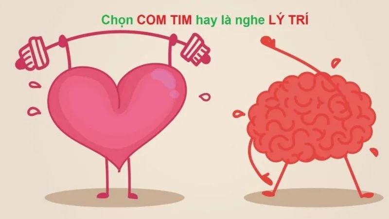 Chọn con tim hay là nghe lý trí ?