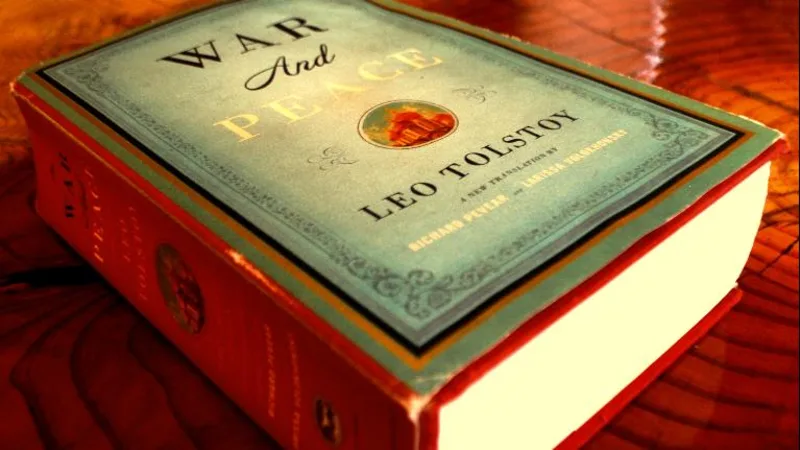 Liệu bạn có biết tác phẩm CHIẾN TRANH VÀ HÒA BÌNH của LEV TOLSTOY?