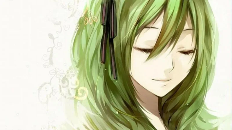 Nhìn hình đoán tên nhân vật nữ tóc xanh lá trong anime
