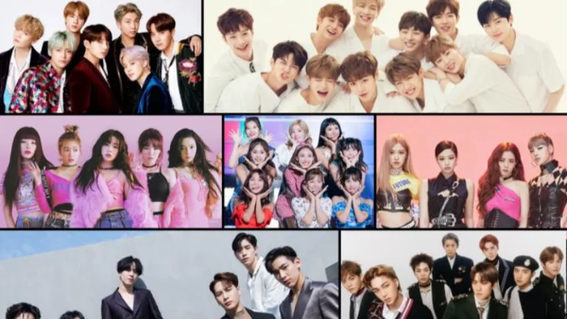 Nhìn nhóm nhạc K-pop đoán tên công ty chủ quản