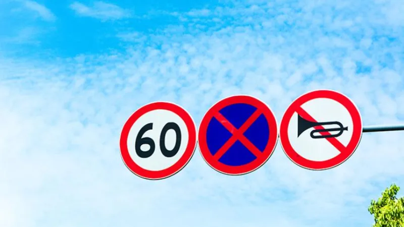 Mô phỏng thi lý thuyết xe máy (Phần 5 - Biển báo)